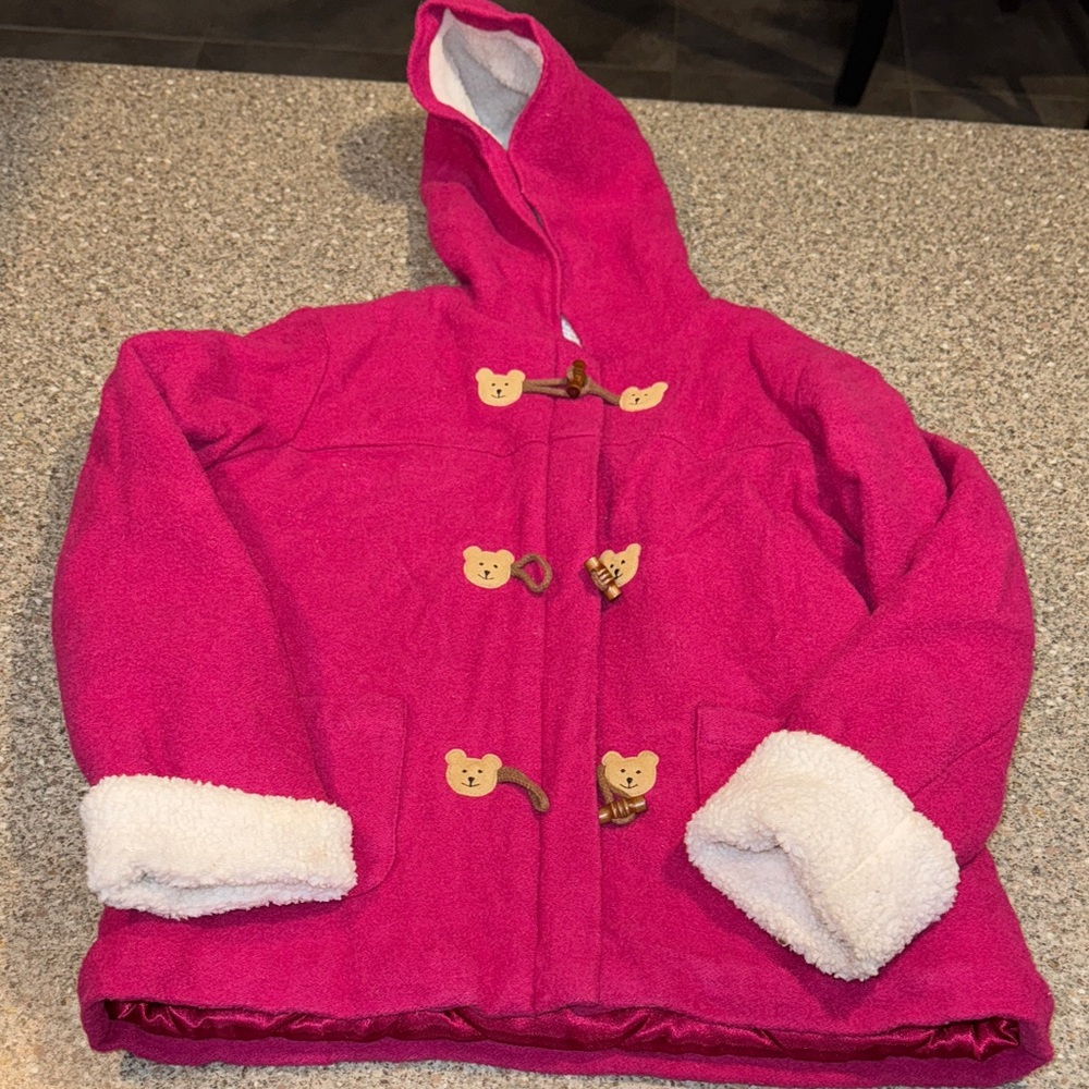 Vintage bitty baby american girl wool blend harvest toggle coat jacket